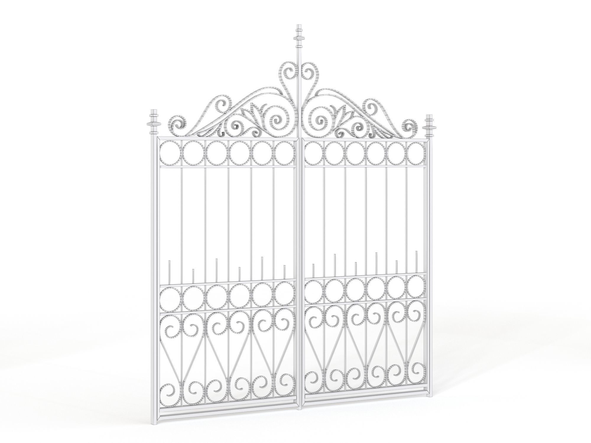 Iron Gate 3D model_11