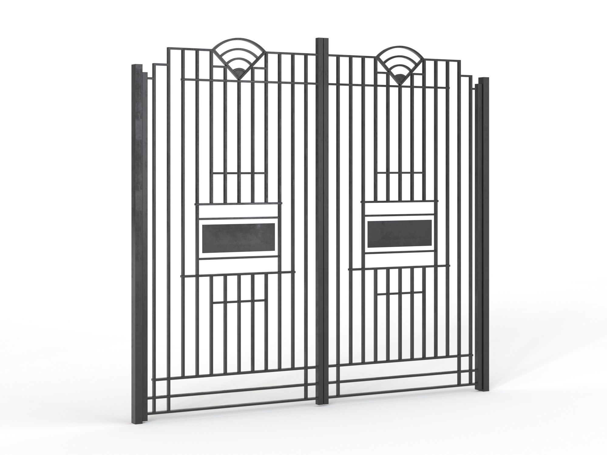 Iron Gate 3D model_3