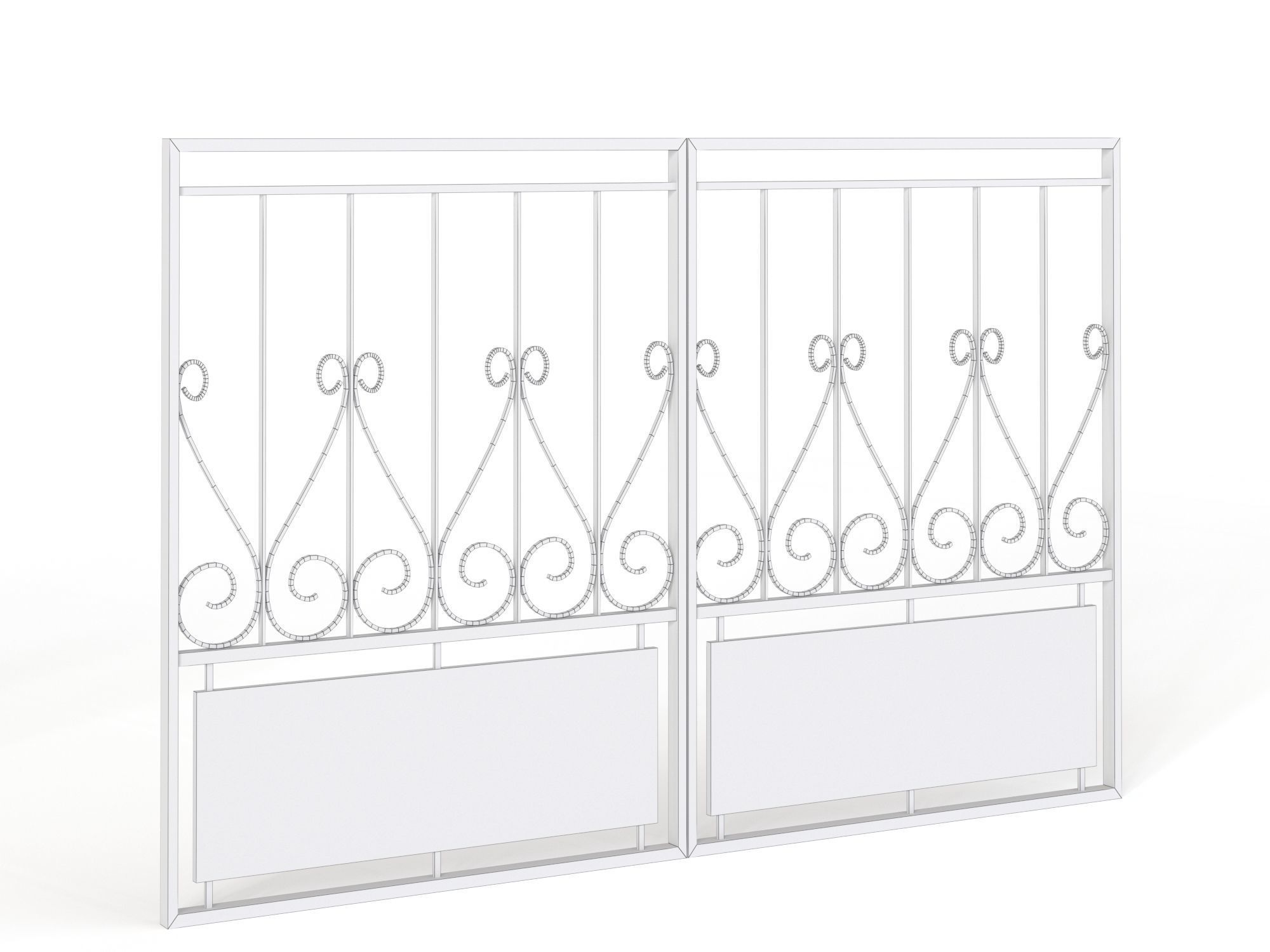 Iron Gate 3D model_13