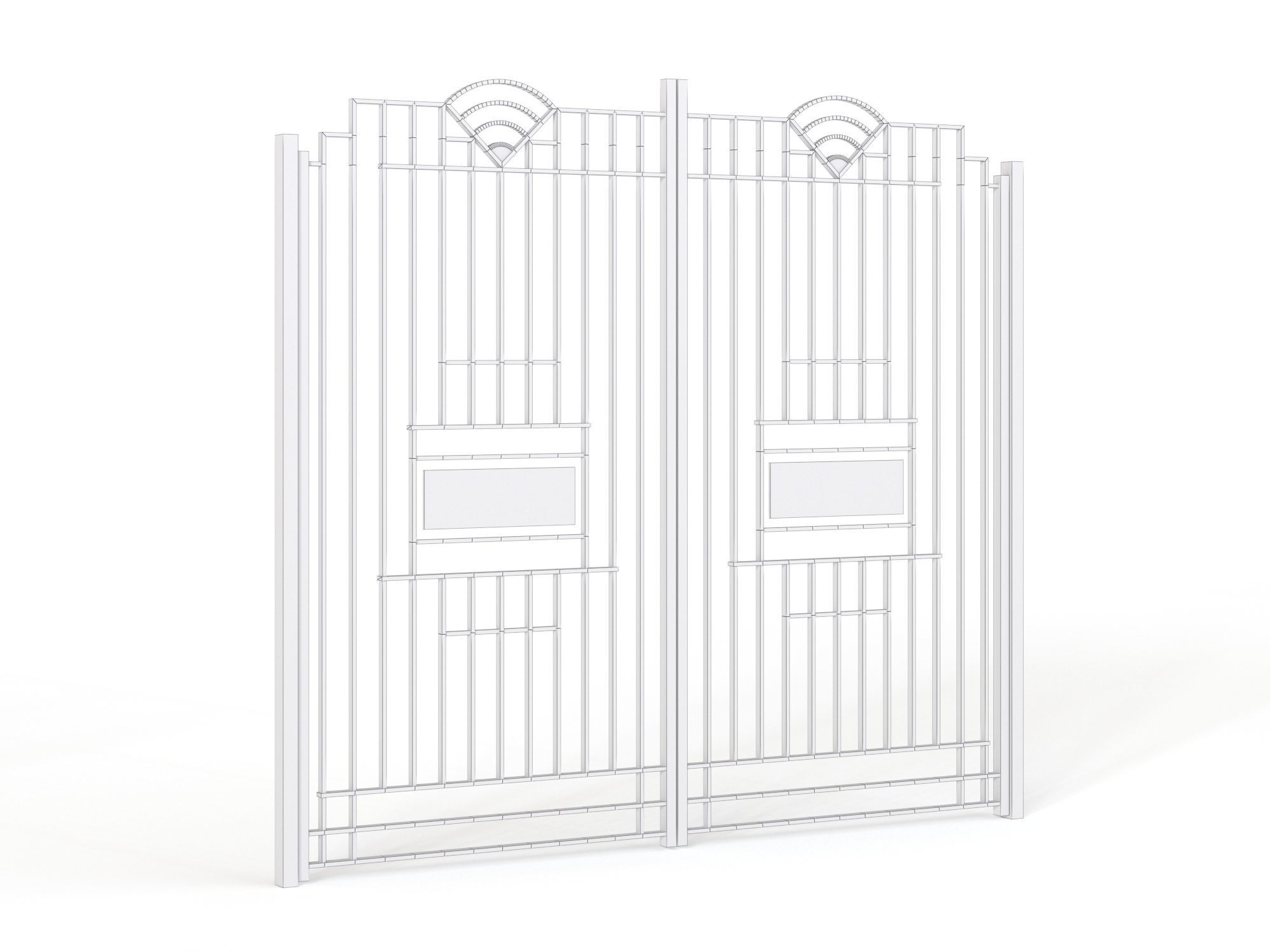 Iron Gate 3D model_10