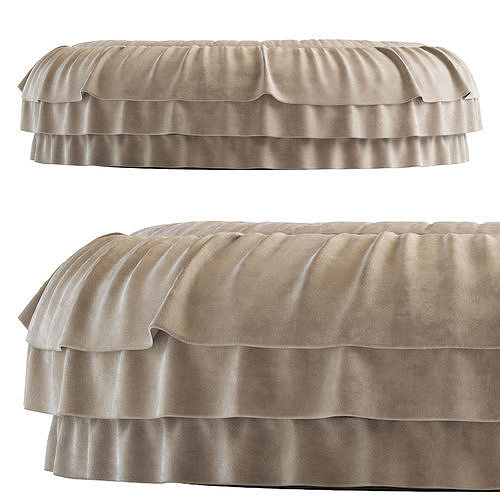 Pouf N17 3D model 3