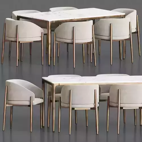 Frank Chair Canto Table Dining Set