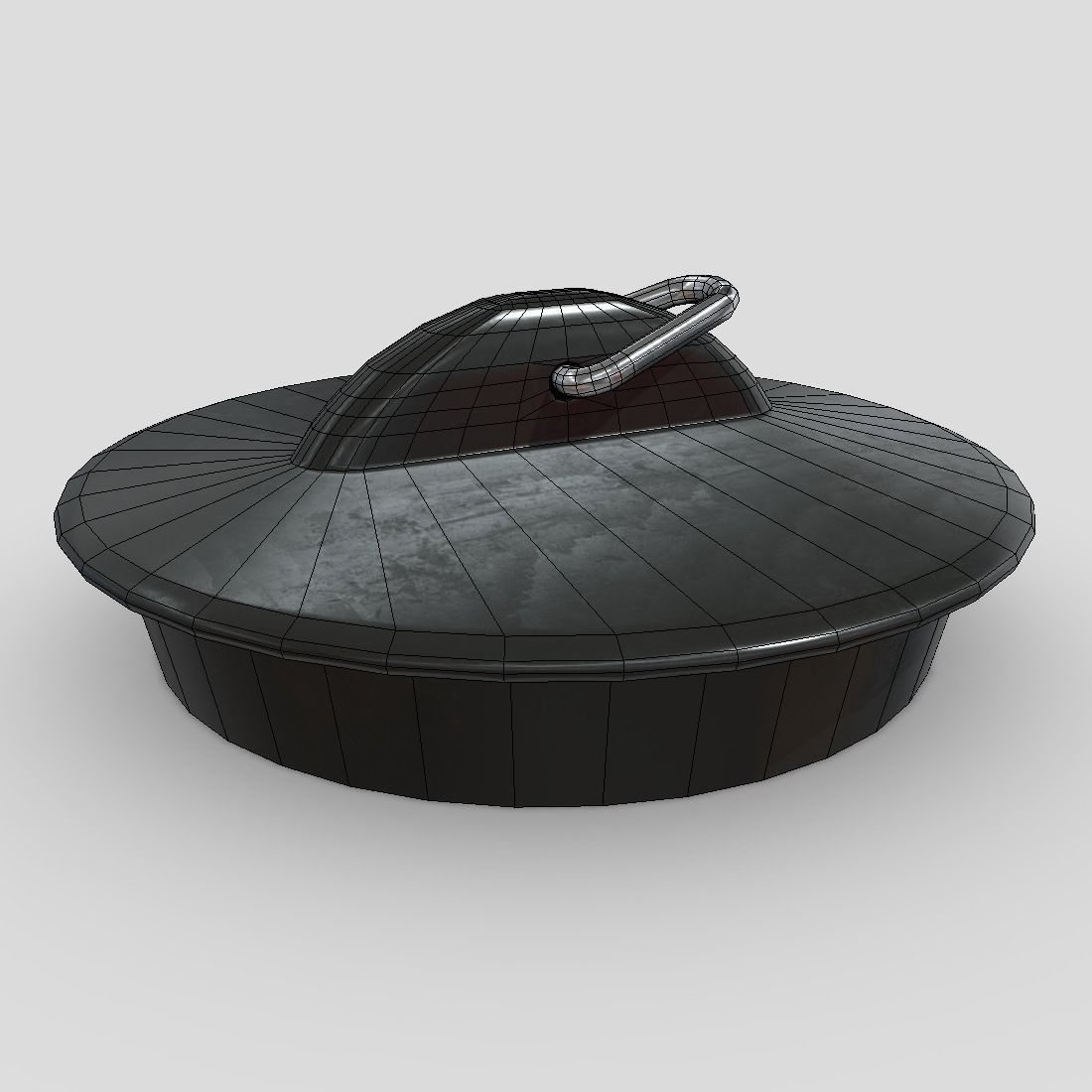 Sink Plug 3 Low-poly 3D model_12