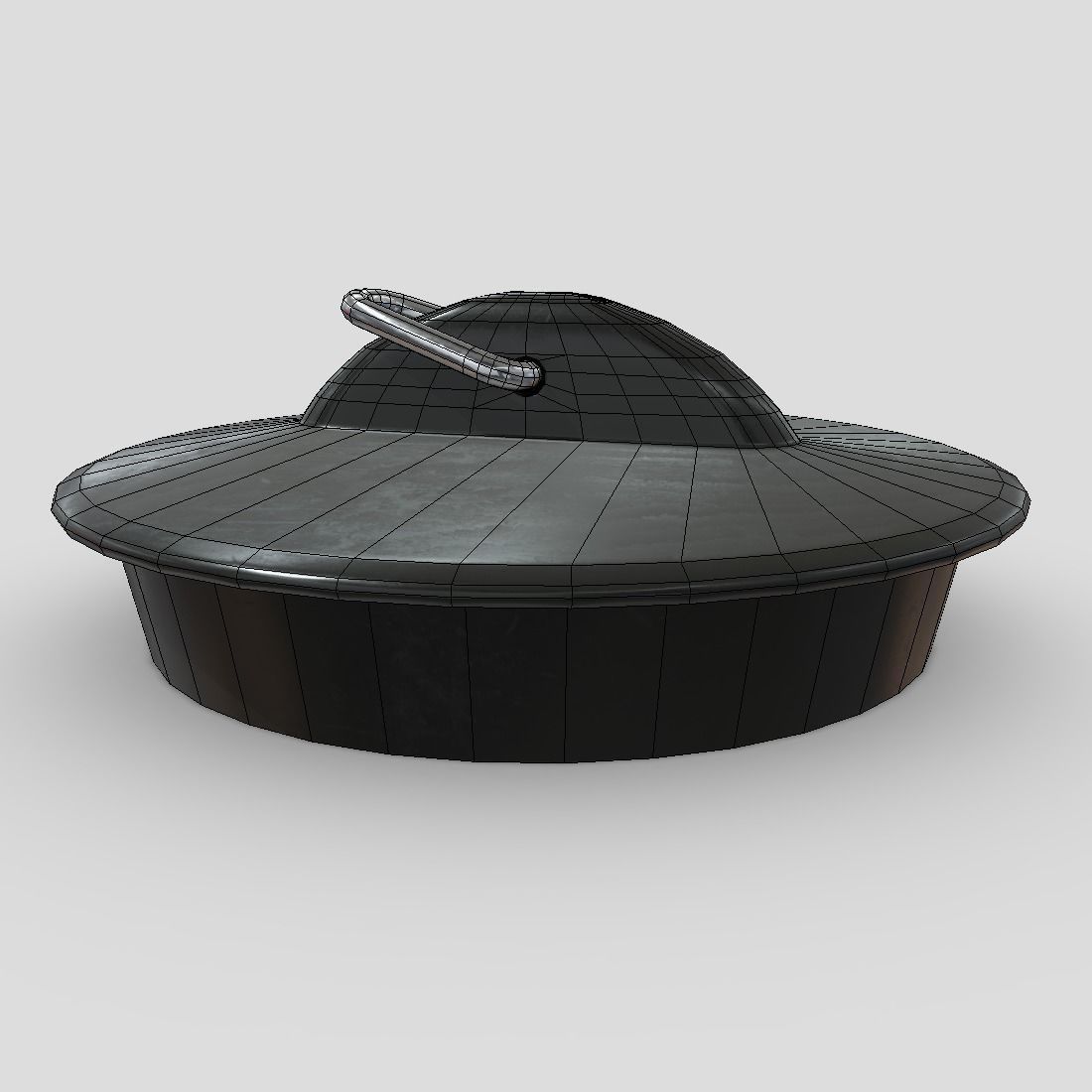 Sink Plug 3 Low-poly 3D model_4