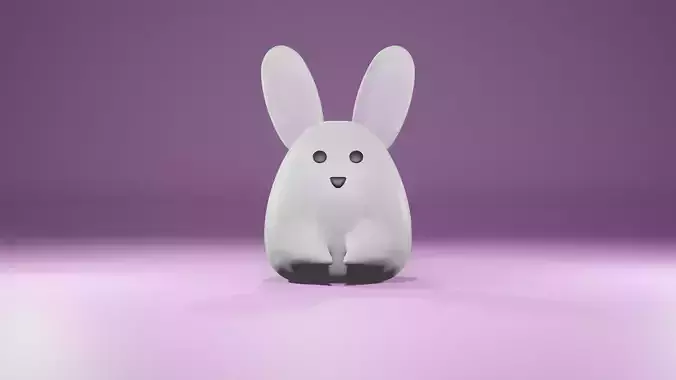 3D Bunny Rabbit