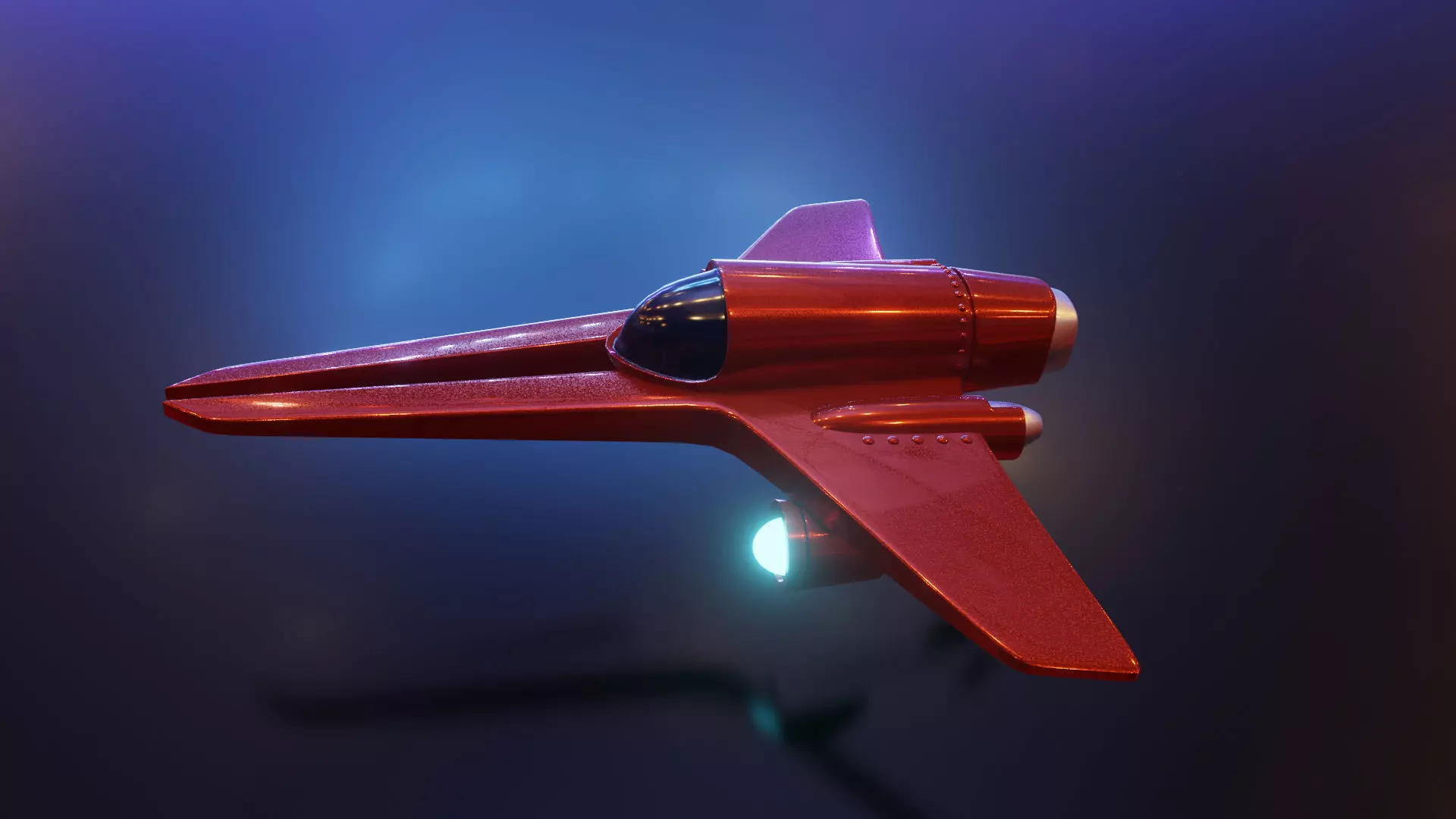 Aircraft Space 3D model_0