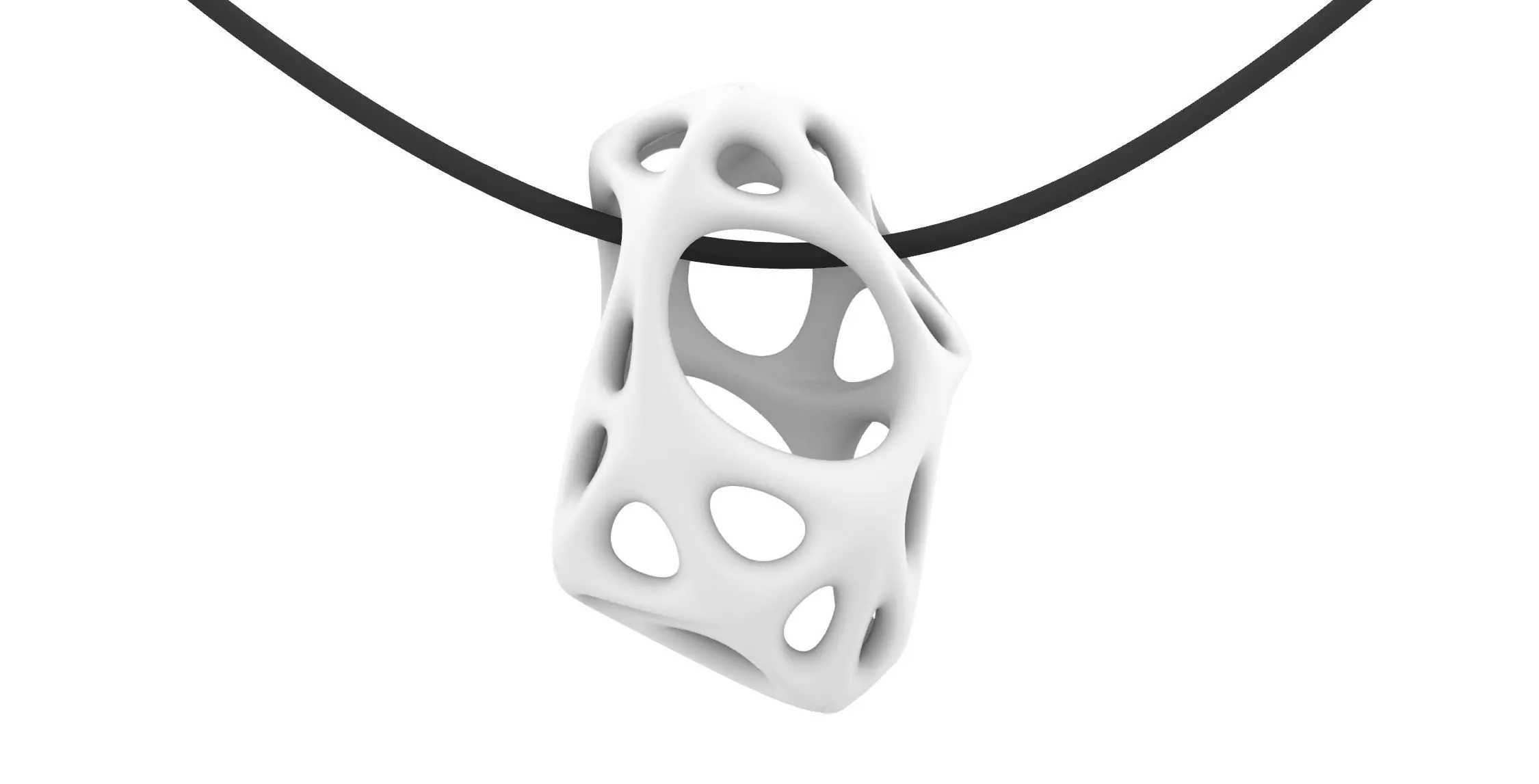 biogrid pendant Rock no1 3D print model_0