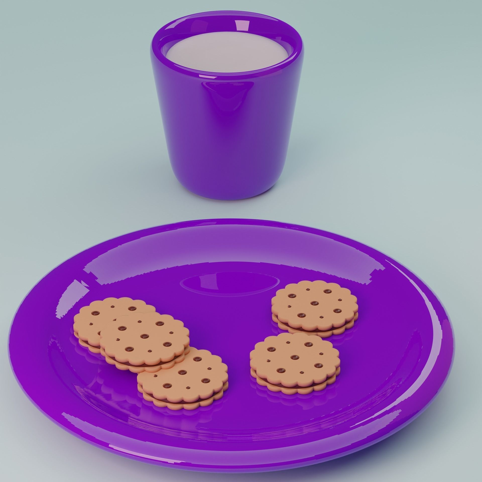 COOKIE BUSCUIT 3D model_3