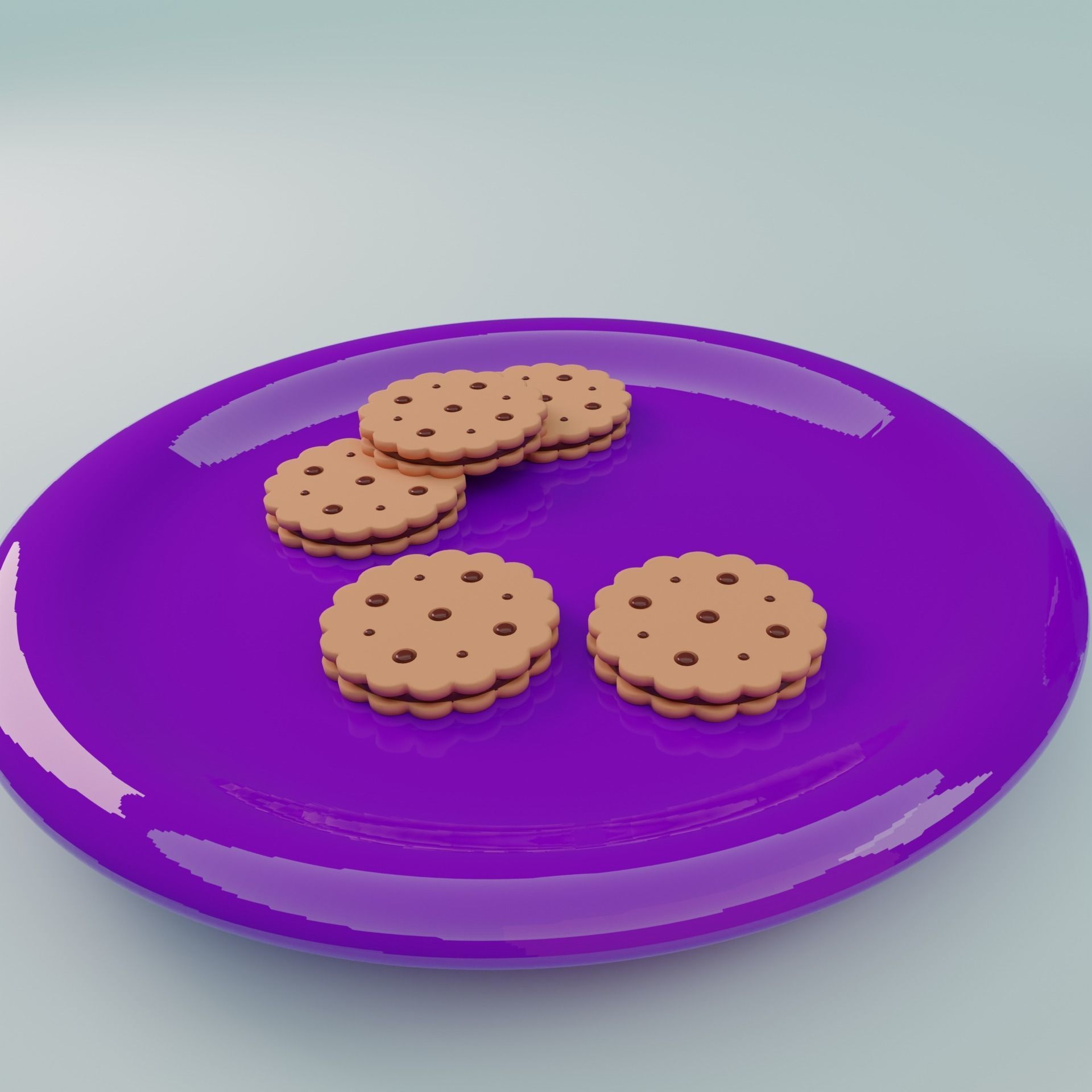 COOKIE BUSCUIT 3D model_1
