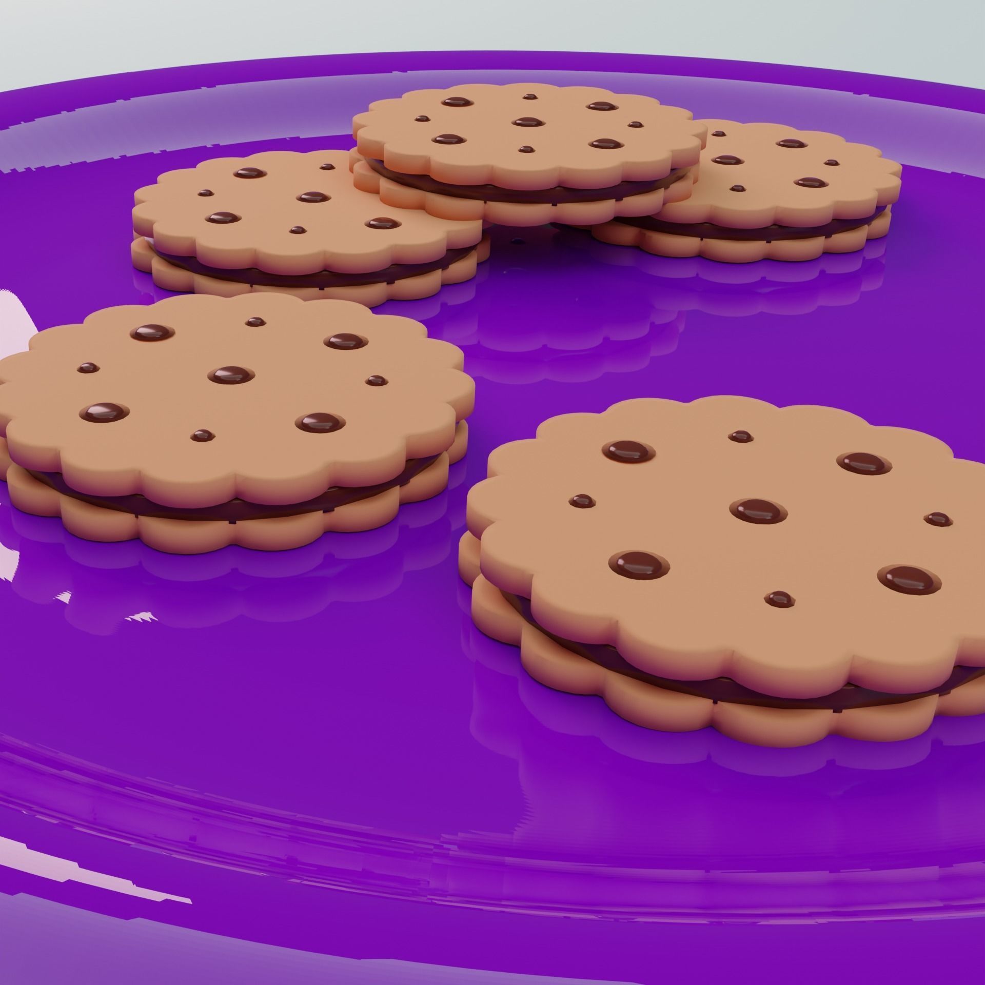 COOKIE BUSCUIT 3D model_2