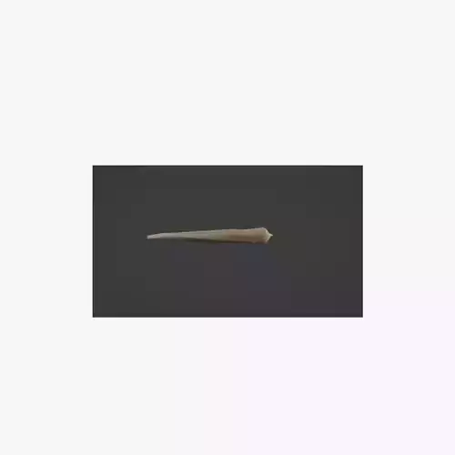 Marijuana Joint Low-poly 3D model