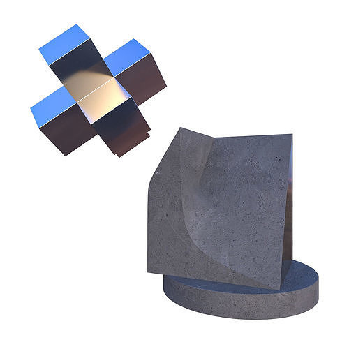 Sculpture Bilyk Nazar PARK3020 Low-poly 3D model