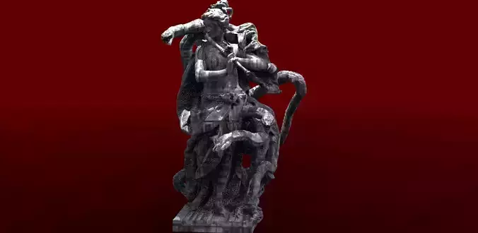 Lilith Statue Dark  3D model