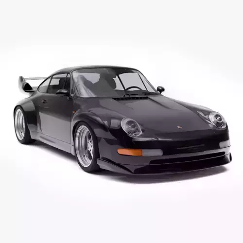 1996 Porsche 911 GT2 993 Generation High Poly
