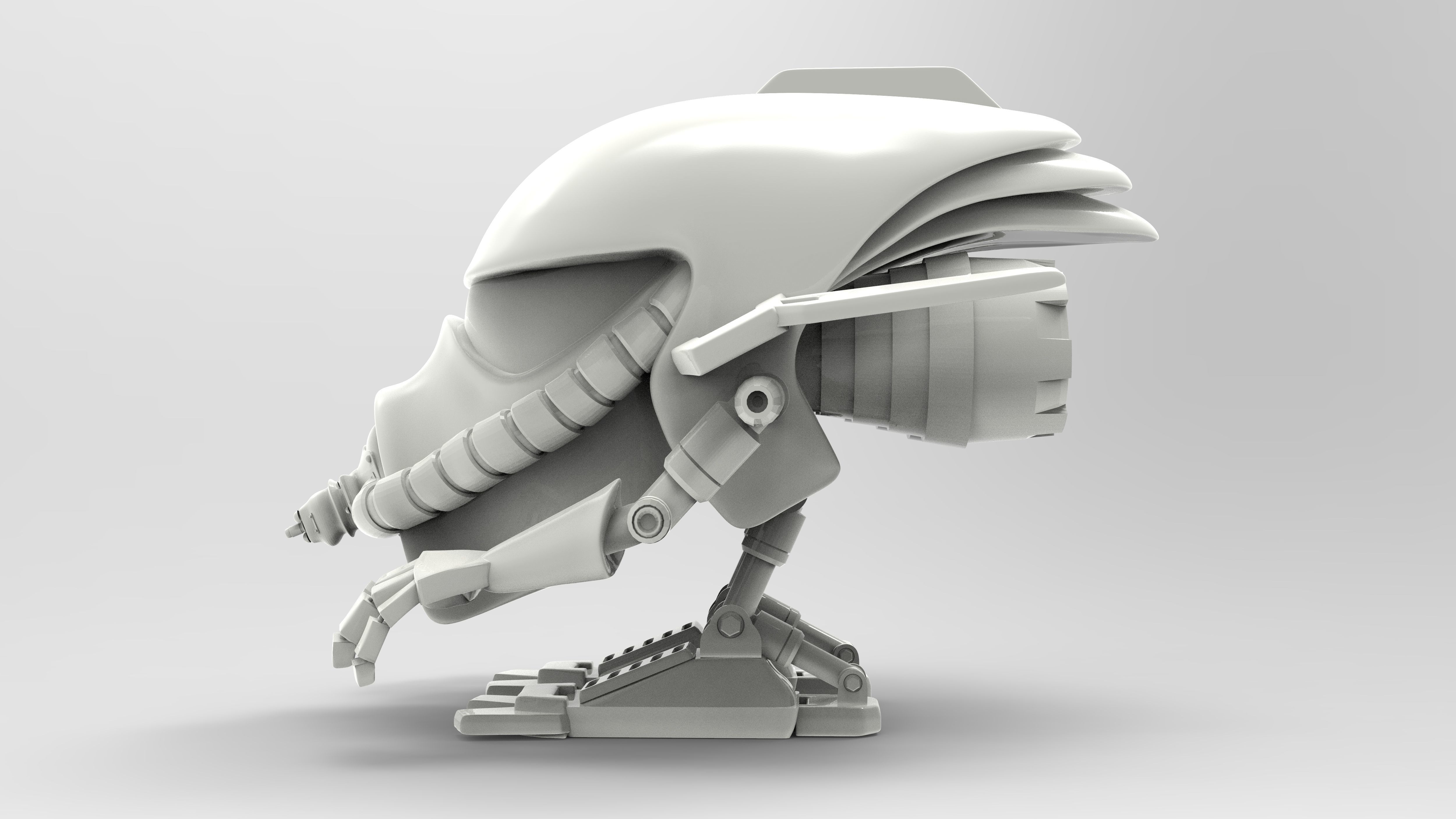 Jetroid Robothelmets Series Sci Fi 3D print model_3