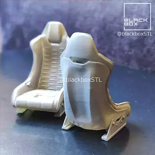 SPORT SEAT BB01 FOR DIECAST AND MODELKITS 1-24th 3D print model 3
