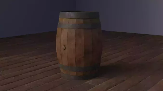 Barrel wooden