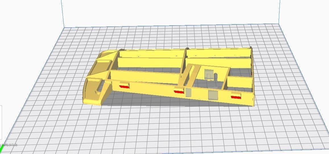 HellCat V3 RC Ready Aircraft 1000MM 3D print model_24