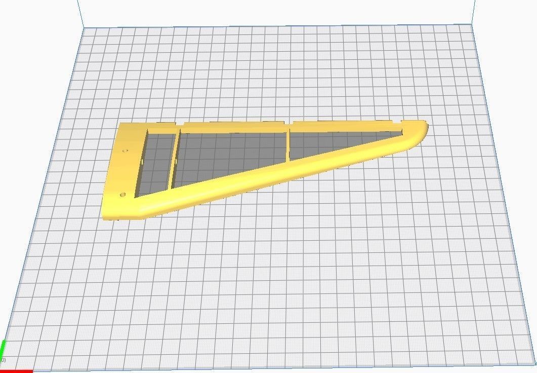 HellCat V3 RC Ready Aircraft 1000MM 3D print model_35