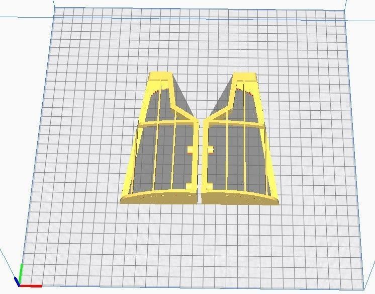 HellCat V3 RC Ready Aircraft 1000MM 3D print model_31