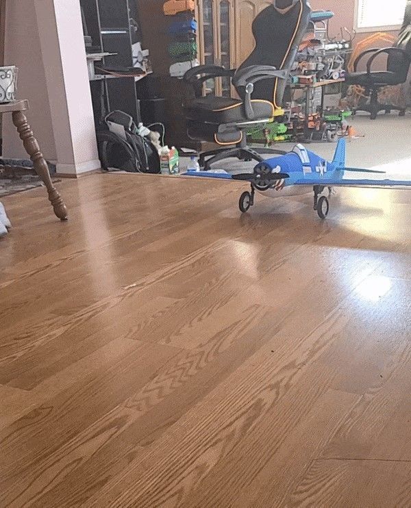 HellCat V3 RC Ready Aircraft 1000MM 3D print model_6