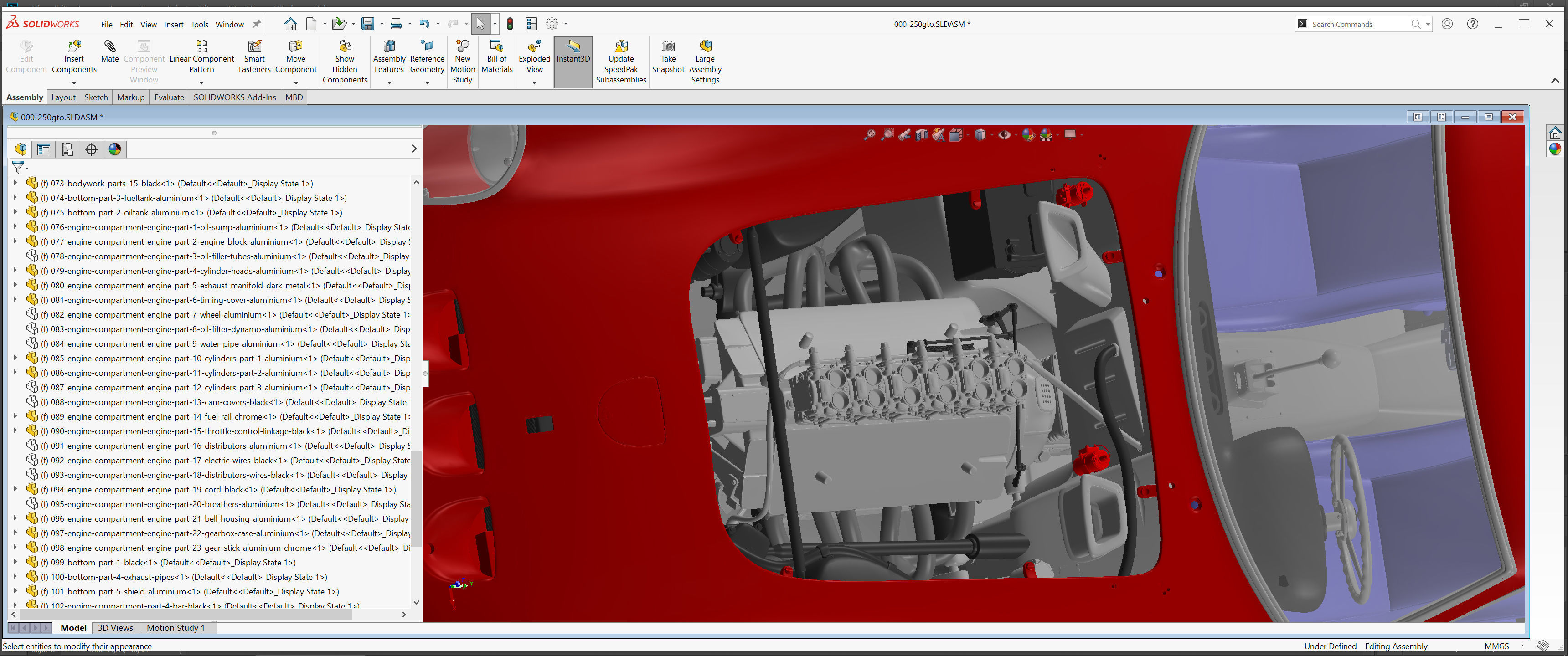 Ferrari 250 GTO - Car Kit - Base Kit 3D print model_19