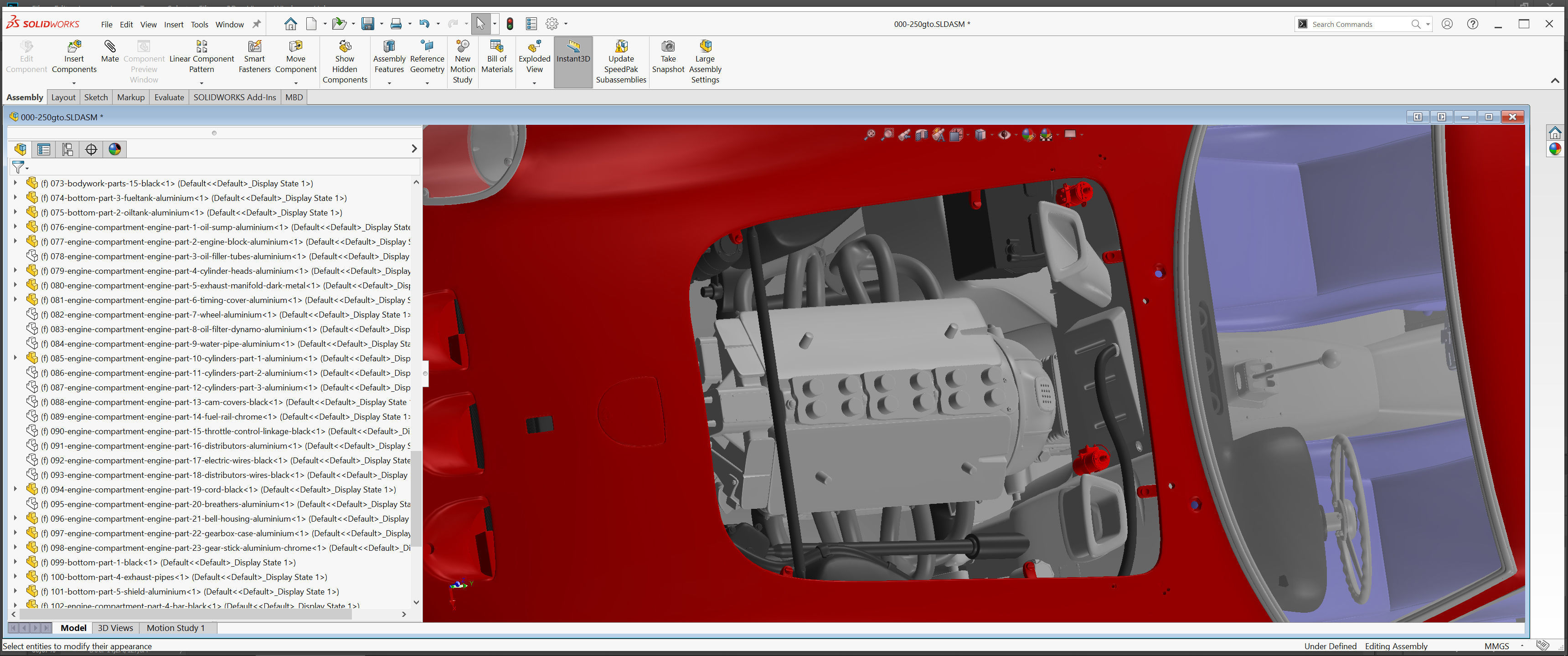Ferrari 250 GTO - Car Kit - Base Kit 3D print model_20