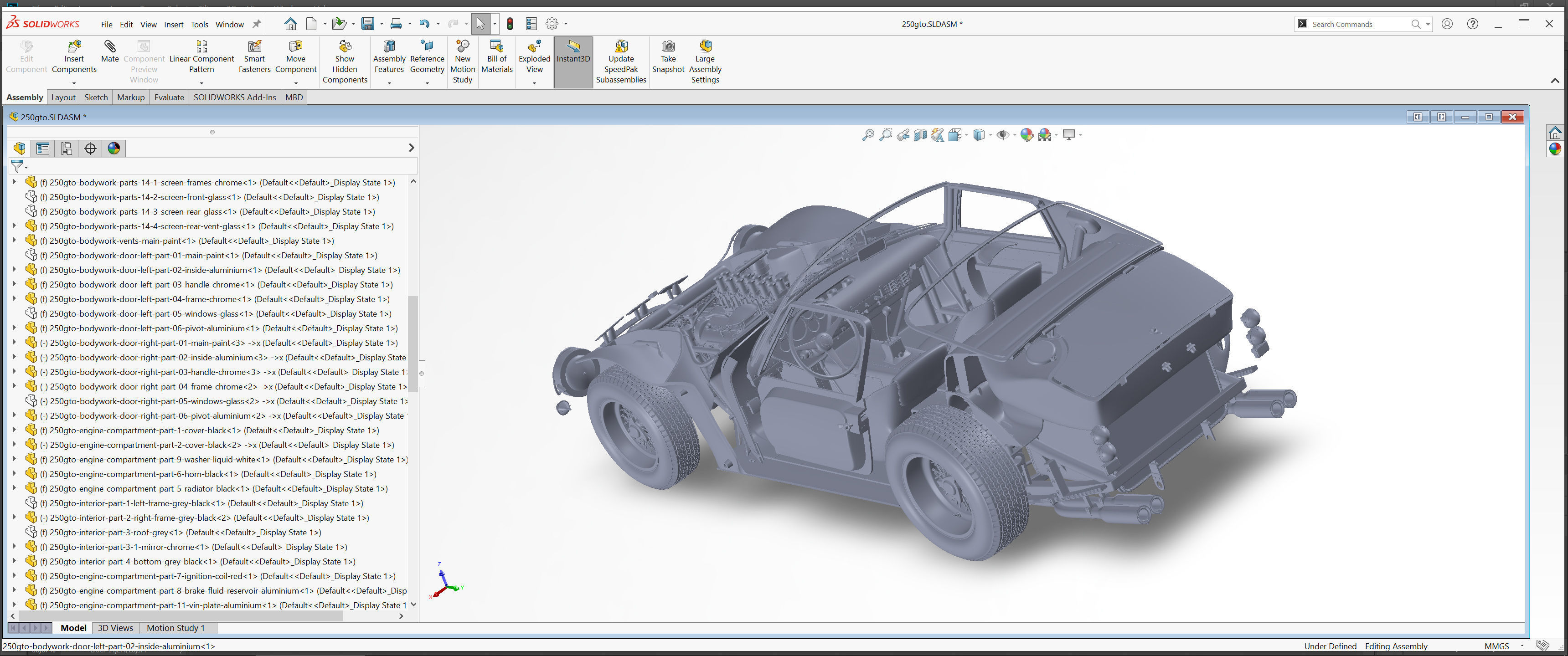 Ferrari 250 GTO - Car Kit - Base Kit 3D print model_50