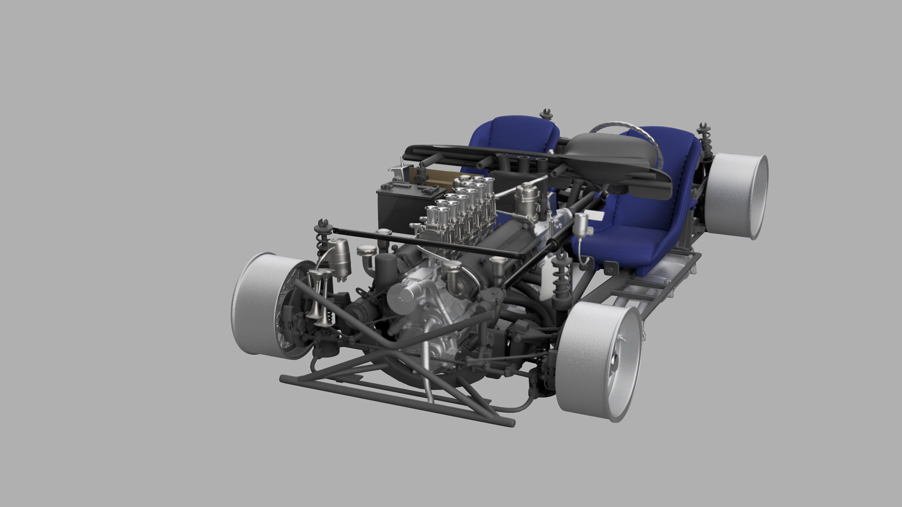 Ferrari 250 GTO - Car Kit - Base Kit 3D print model_6