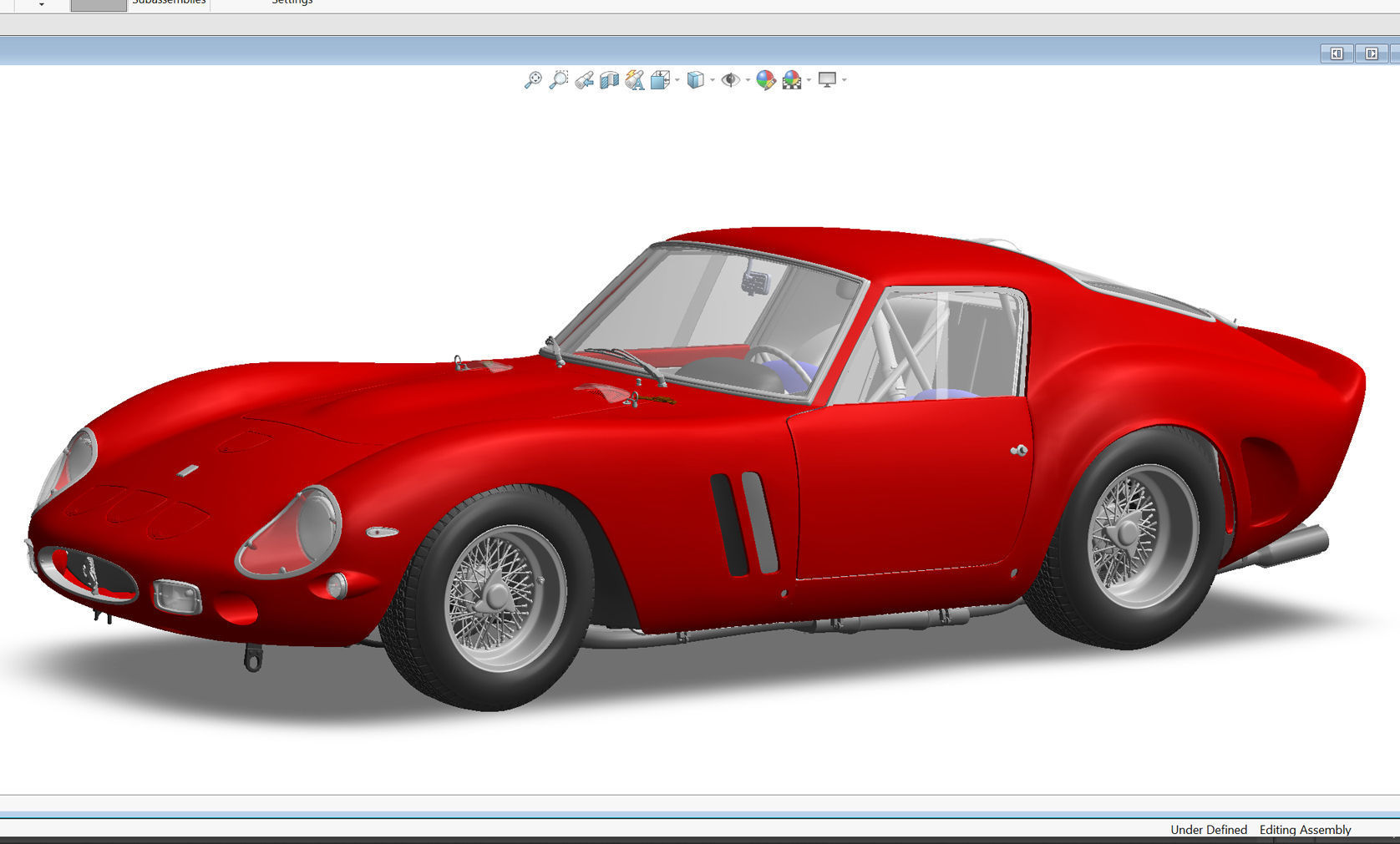 Ferrari 250 GTO - Car Kit - Base Kit 3D print model_11