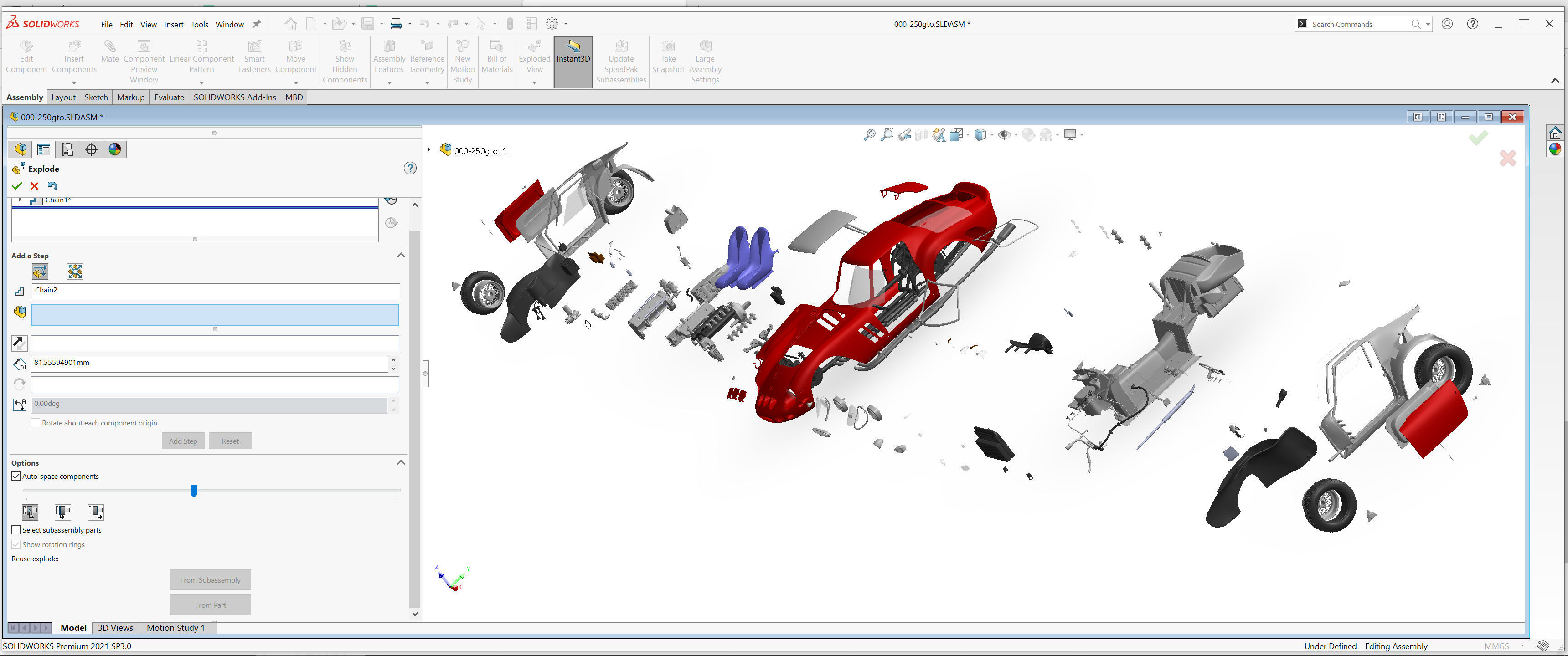 Ferrari 250 GTO - Car Kit - Base Kit 3D print model_27