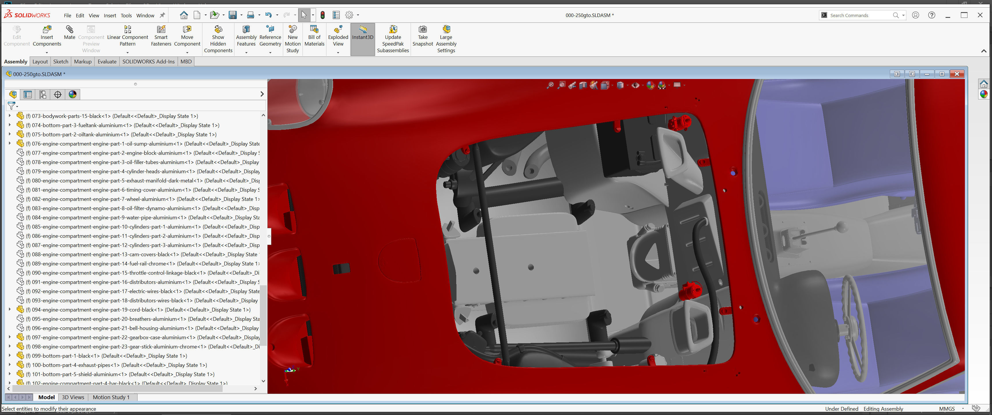 Ferrari 250 GTO - Car Kit - Base Kit 3D print model_23