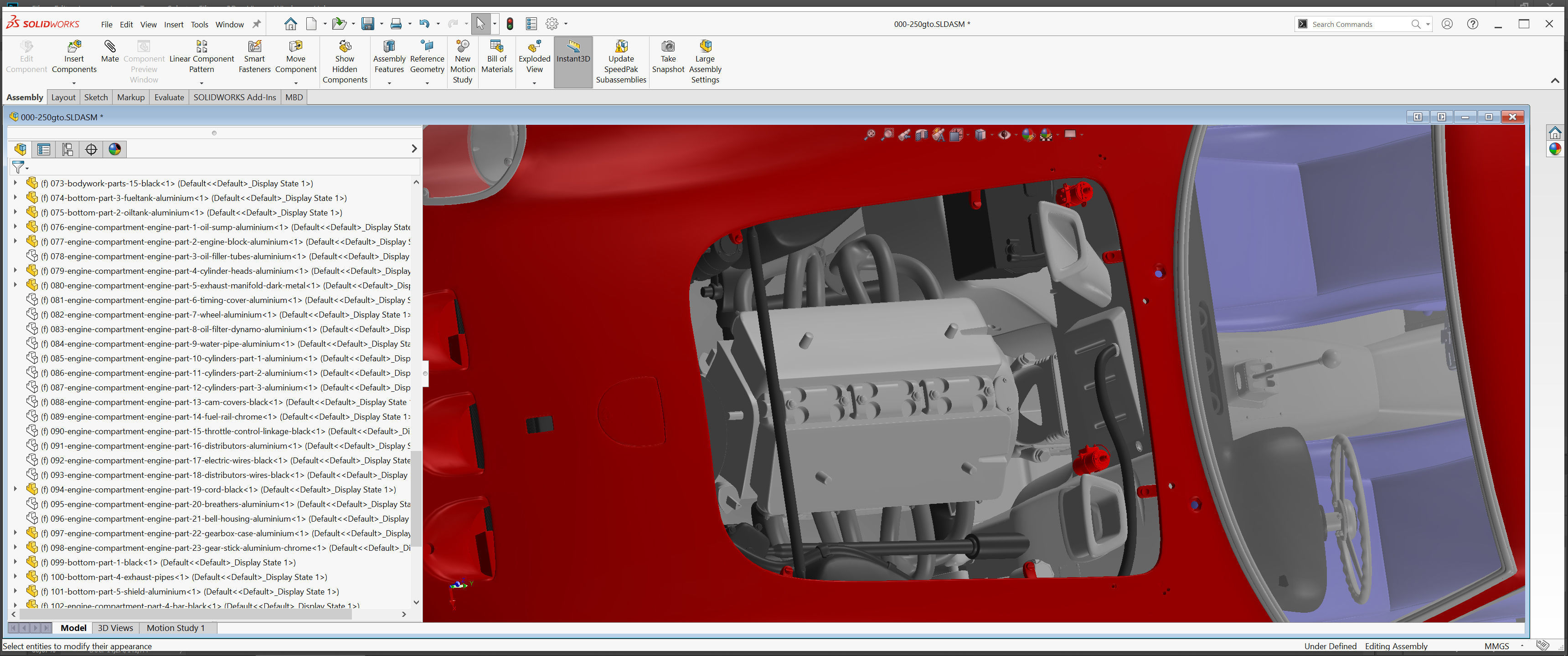 Ferrari 250 GTO - Car Kit - Base Kit 3D print model_21