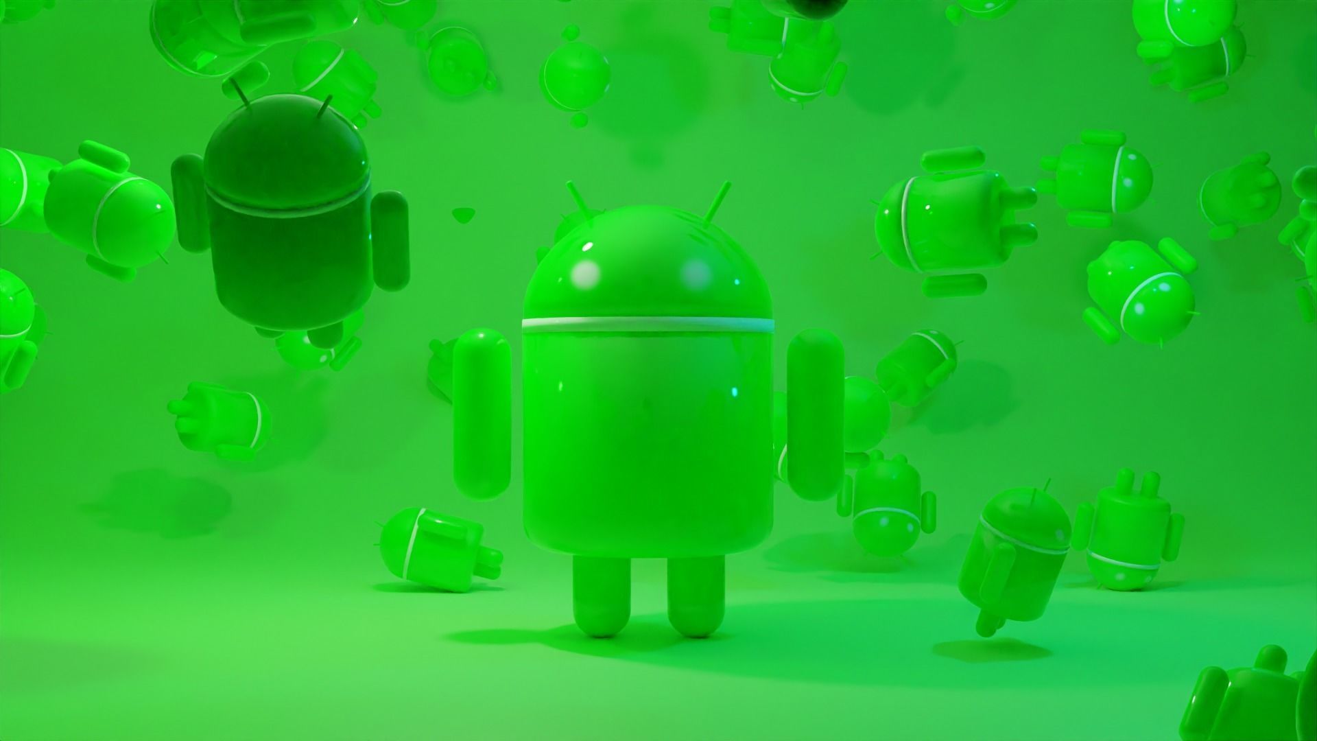 Android minifigure 3D model  Low-poly 3D model_3