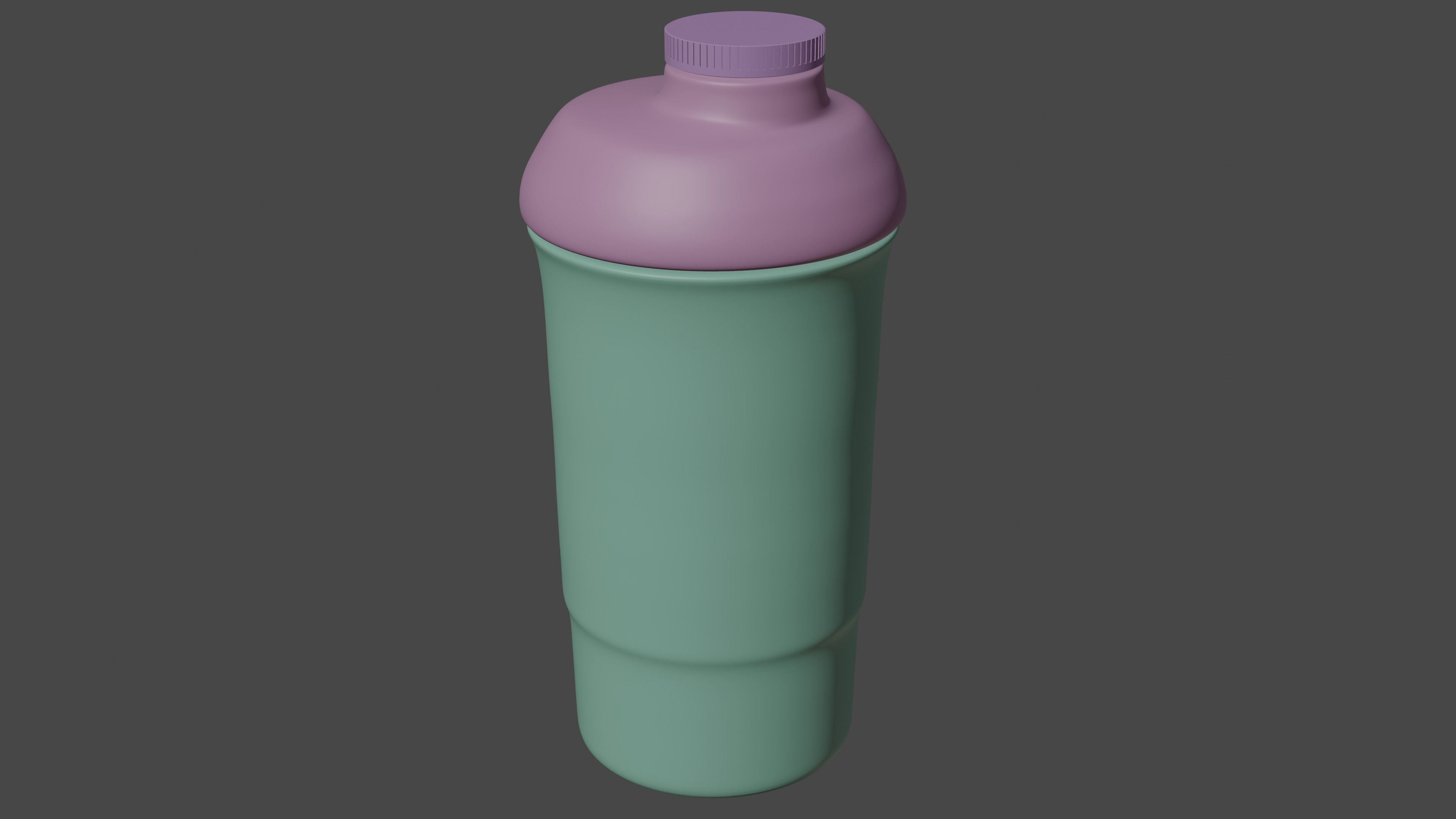 Shaker Bottle Free 3D model_1