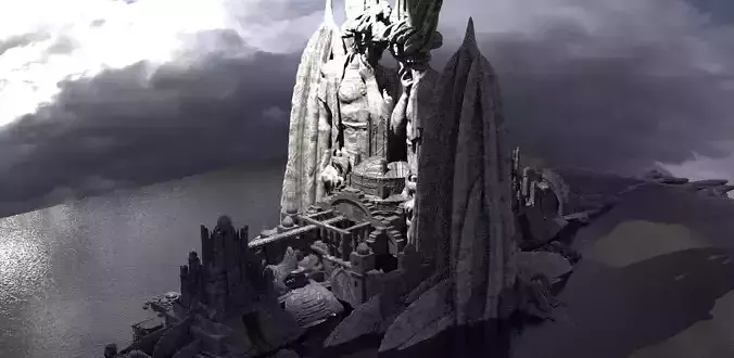 Fallen Angel City Underworld Entrance