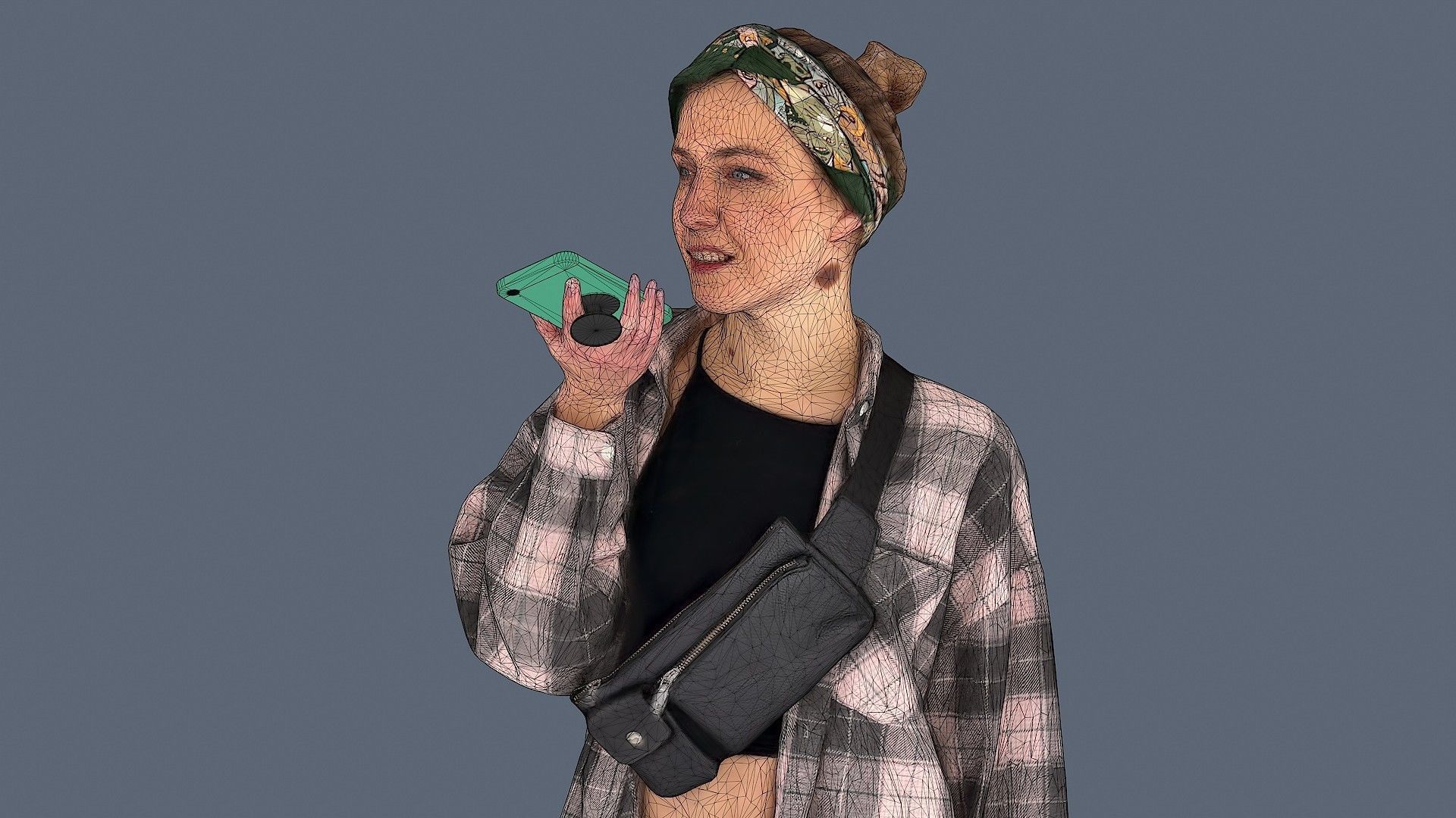 Just Idle Chit-Chatting 3D model_8