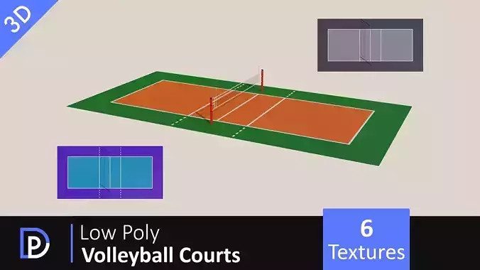 Volleyball Courts Pack