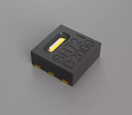 SHT 21 Chip Model 3D print model