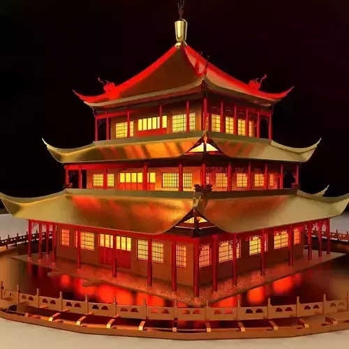 Chinese ancient house 