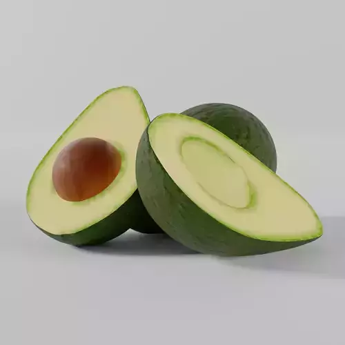 Avocado - Cut with seed