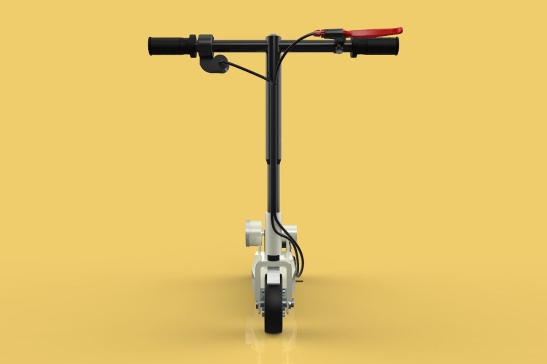 KICK SCOOTER ELECTRIC BIKE AUTOPED OTOPED 3D model_4