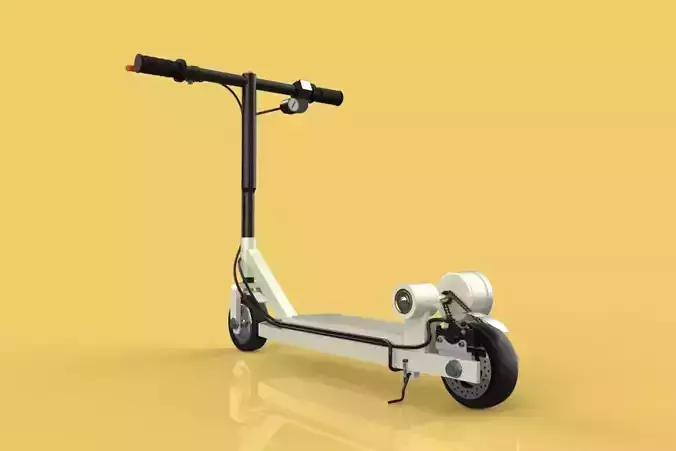 KICK SCOOTER ELECTRIC BIKE AUTOPED OTOPED 3D model