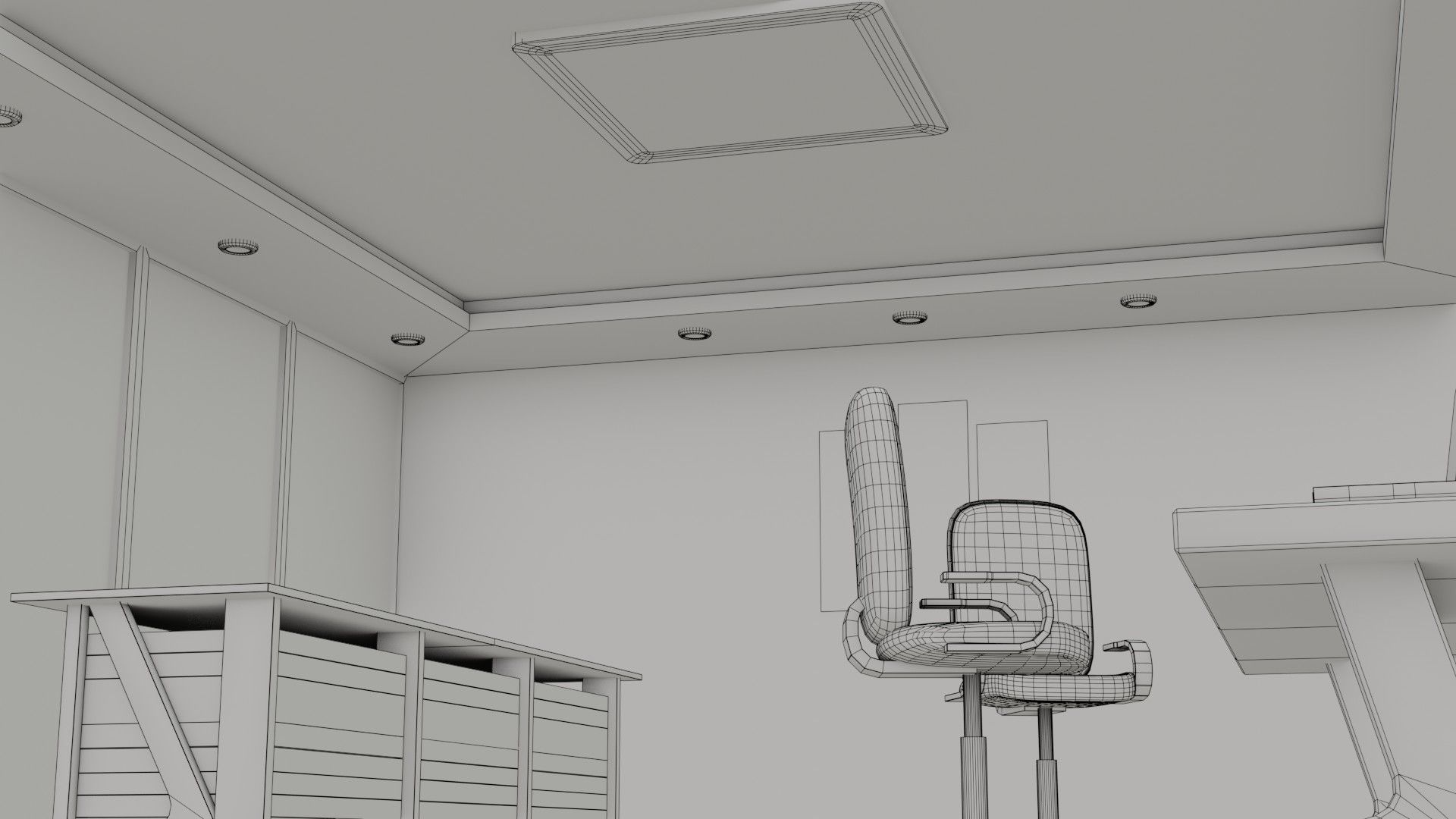 Recording Studio - Low Poly - Game Ready - PBR Low-poly 3D model_26