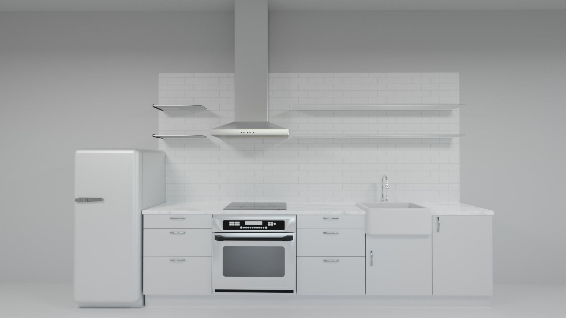 Kitchen Models 3D model_3