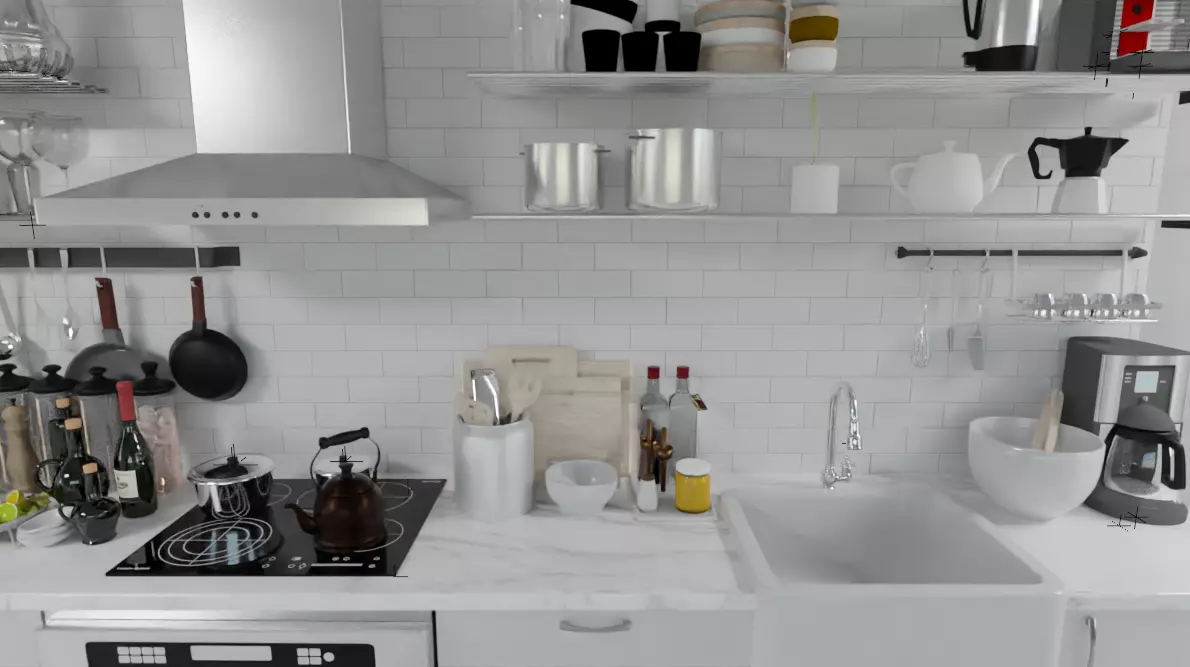 Kitchen Models 3D model_0