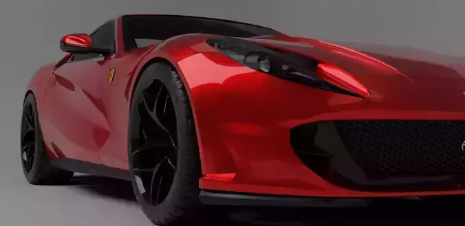 Car Ferrari 3D model