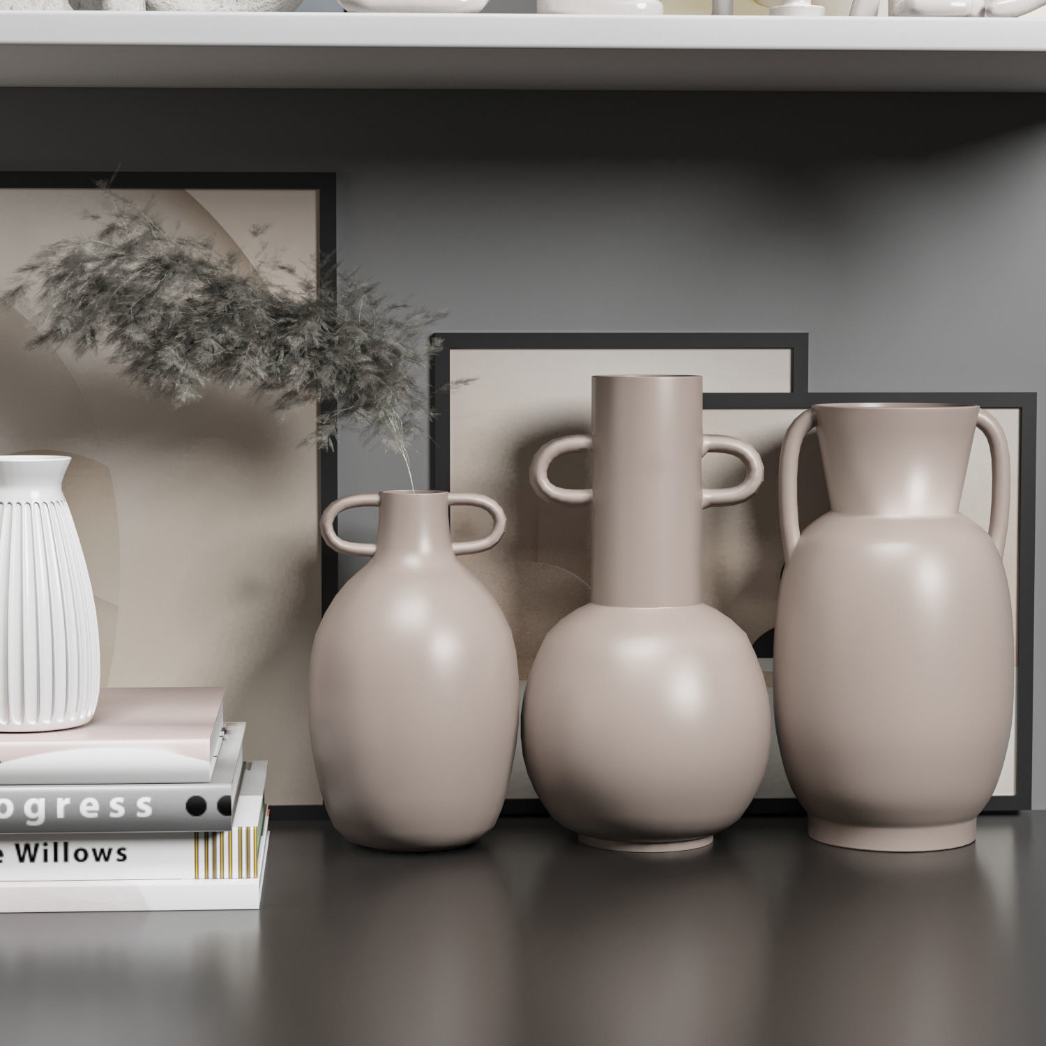 Decorative Set01 3D model_1