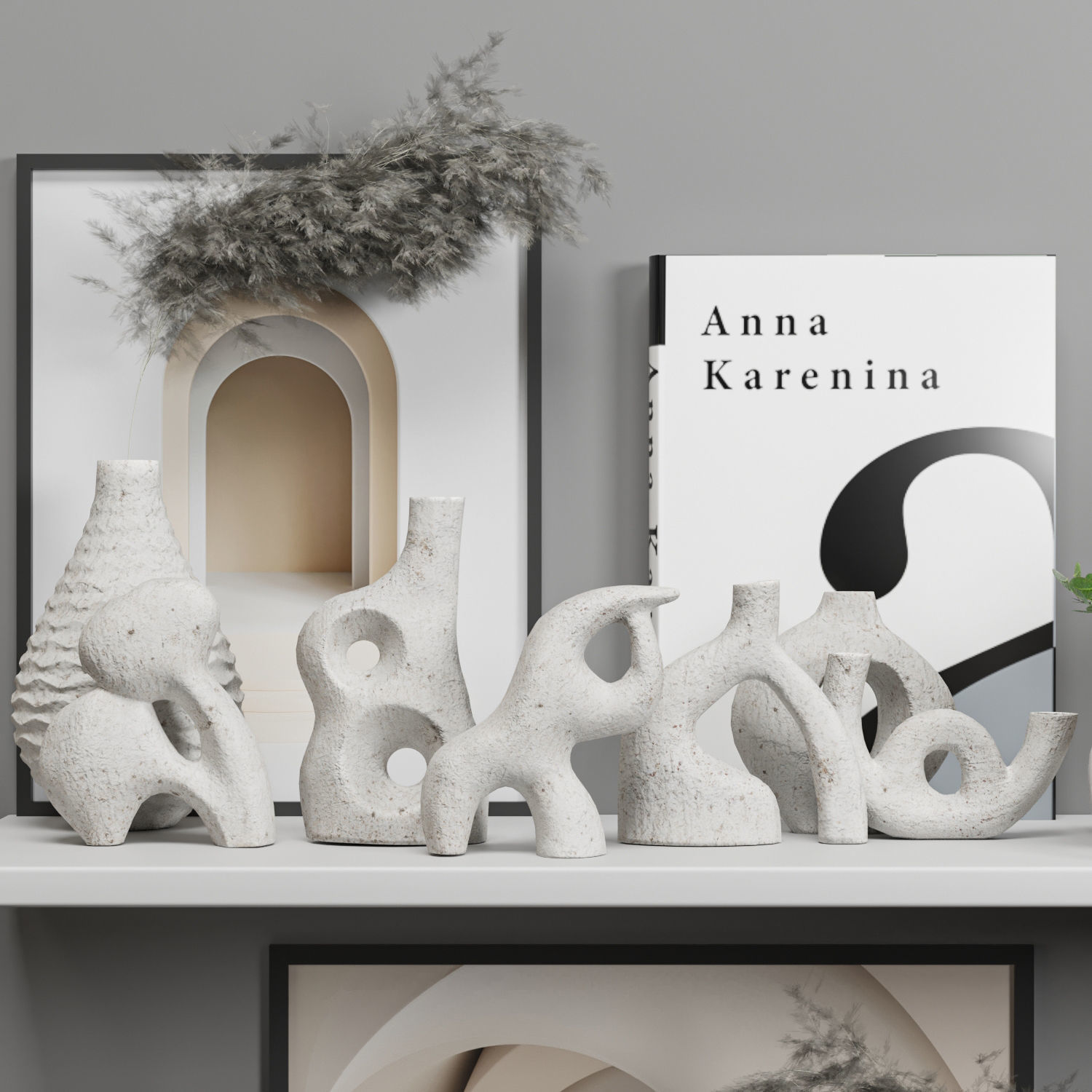 Decorative Set01 3D model_2