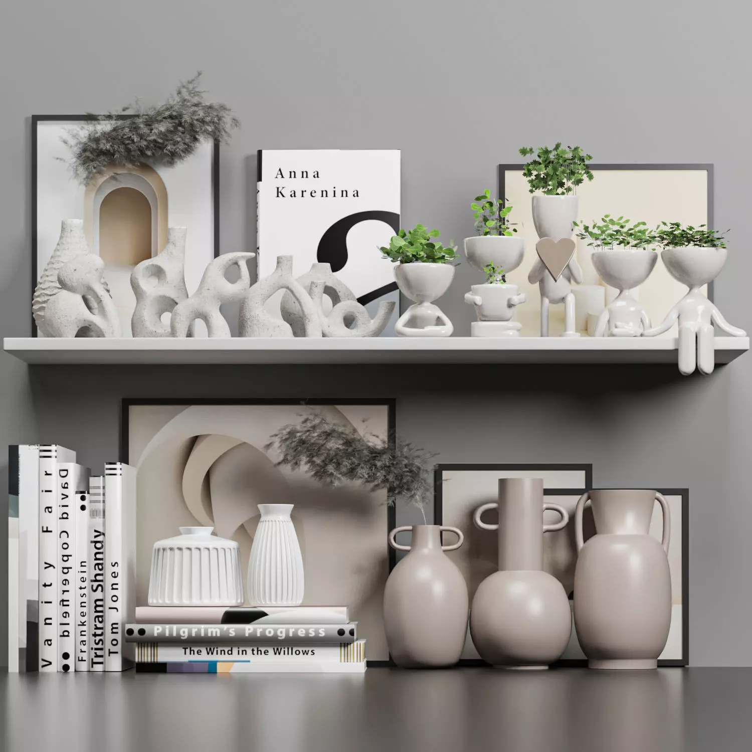 Decorative Set01 3D model_0